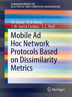 cover image of Mobile Ad Hoc Network Protocols Based on Dissimilarity Metrics